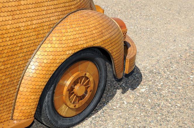 Drewniany Volkswagen Garbus