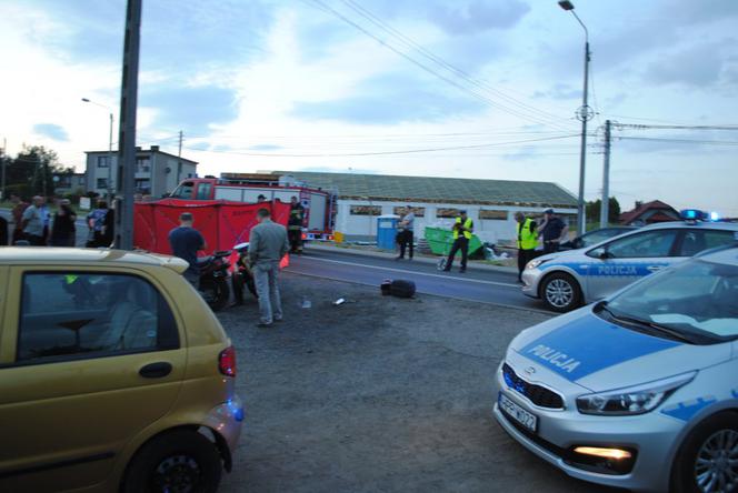 Wypadek w Marklowicach