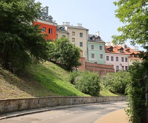Ul. Podwale w Lublinie przed remontem