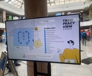 Targi Pracy na UWM 2025. Ogromne zainteresowanie wydarzeniem. Zobacz zdjęcia!