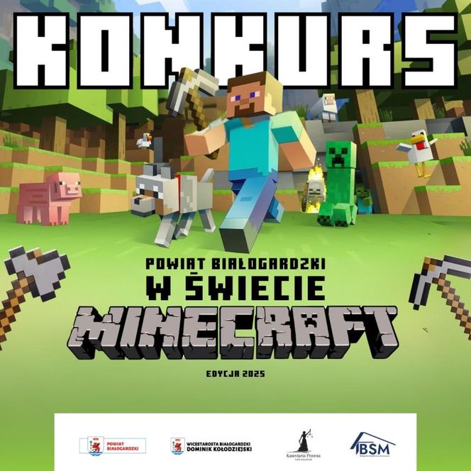 Powiat białogardzki  w świecie Minecraft