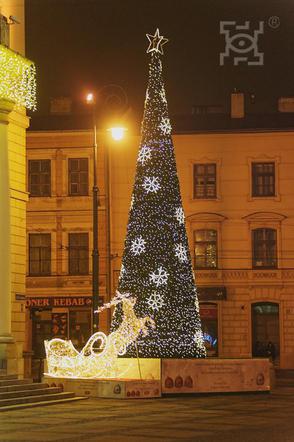 Świąteczne iluminacje w Lublinie 2014