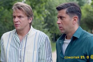 Przyjaciółki, odcinek 262: Robert (Krzysztof Wieszczek), Andrzej (Adam Adamonis)