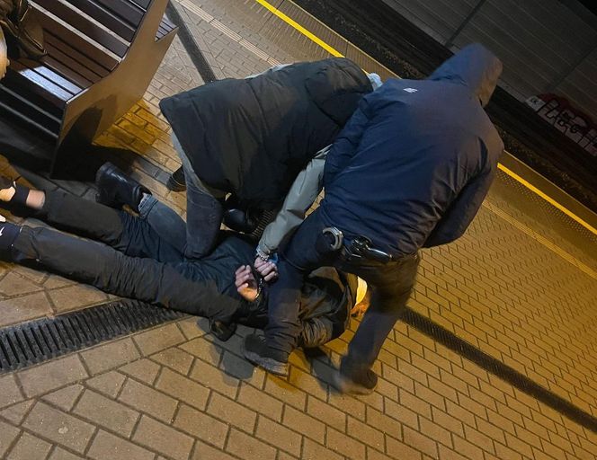 Dramatyczny pościg w Wołominie! BMW w rowie, imigranci z Afganistanu w rękach policji