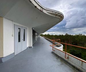 Sanatorium Paimio - główny taras