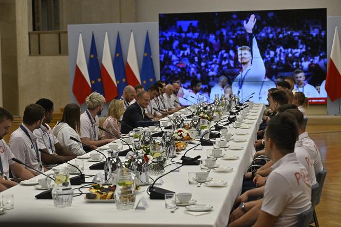  Spotkanie premiera z medalistami olimpijskimi