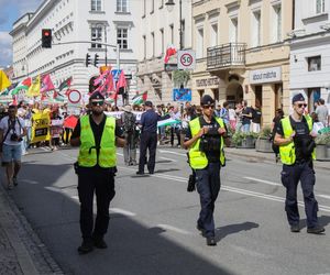 Marsz dla Palestyny przeszedł w niedzielę, 17 sierpnia ulicami Warszawy