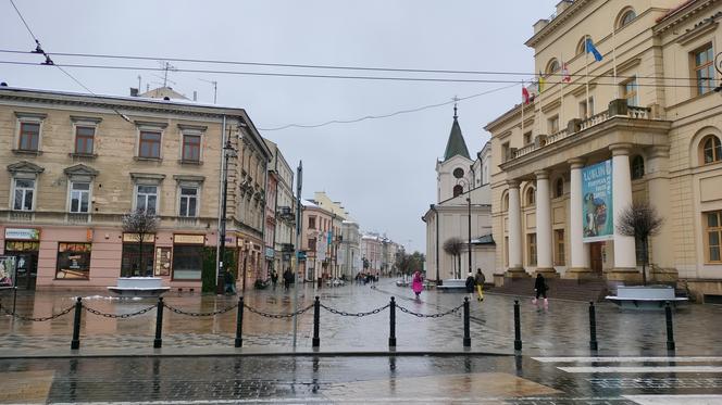 Pierwszy śnieg w tym sezonie! Lublin jest ukryty pod zimową pierzynką 