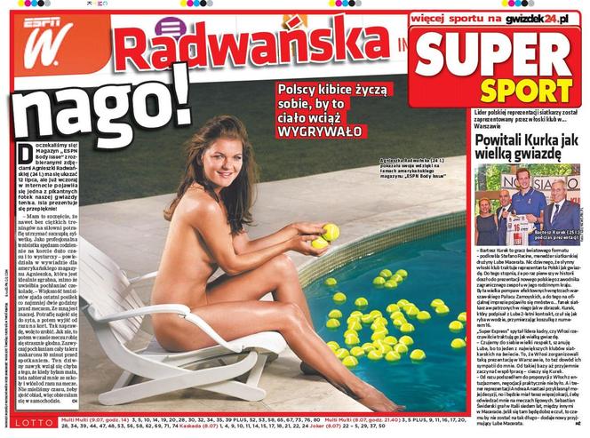Agnieszka Radwańska NAGO w prestiżowym magazynie! Gorące ZDJĘCIA podzieliły Polskę!