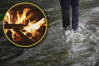 Rozpalili ognisko i spowodowali powódź. Wkrótce dosięgnie ich sprawiedliwość