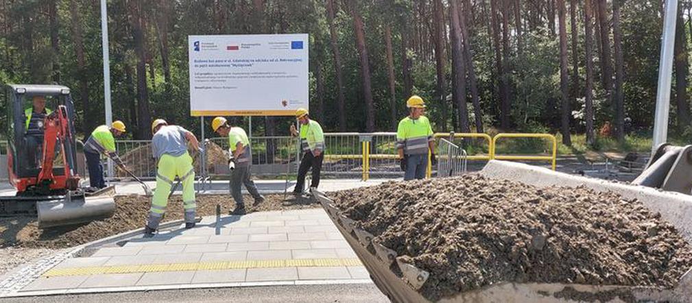 Buspas w Myślęcinku: Kończy się budowa buspasów na ulicy Gdańskiej