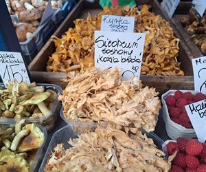 Ceny grzybów na Nowym i Starym Kleparzu w Krakowie