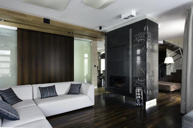 Stylowa aranżacja wnętrz - salon