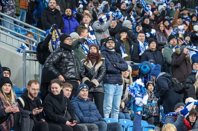 Lech Poznań - GKS Katowice. Kibice na meczu PKO BP Ekstraklasy