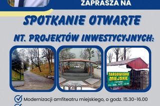 Władze Iławy zapraszają mieszkańców na spotkanie dotyczące czterech inwestycji