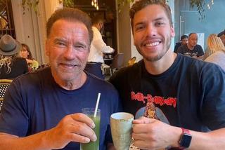 Arnold Schwarzenegger z rodziną
