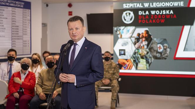 Nowy szpital wojskowy w Legionowie minister