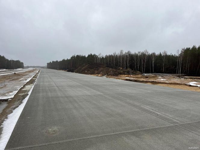 Postępy na placu budowy A2 w okolicach Siedlec