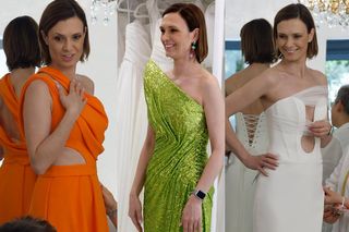 Paulina Chylewska przyłapana na przebierankach w pracowni sukien ślubnych! Dekolt prawie do pępka
