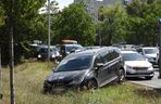 Kierowca Toyoty wjechał w pieszych na Bielanach. Cztery osoby trafiły do szpitala