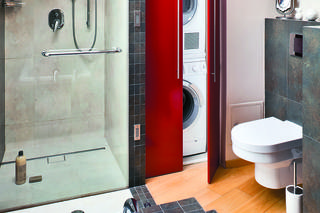 Jak ukryć pralkę w łazience?