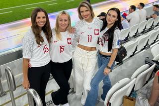 Polska - Francja: Ukochane piłkarzy na trybunach