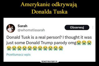 Andrzej Duda i Donald Tusk. USA. MEMY