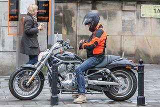Piotr Kraśko i jego Harley Davidson