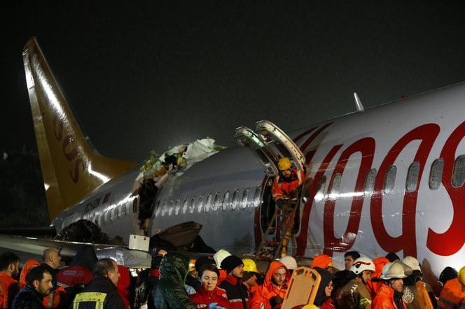 Katastrofa samolotu w Stambule