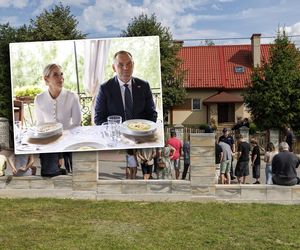 Rosół i rybka z prezydenta! Zobacz gdzie Nawroccy zjedli obiad