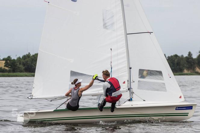 Po raz pierwszy w regatach klasy 505 wystartowa