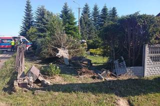 Wypadek w Gołaszynie