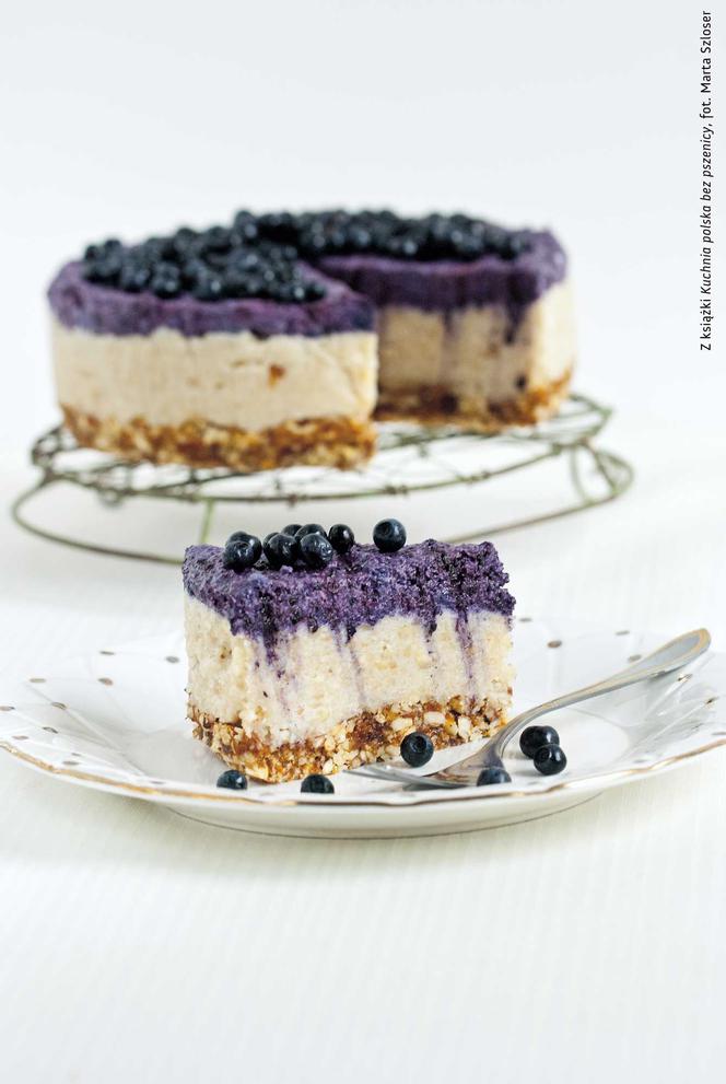 Trójkolorowy sernik z nerkowców