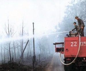 Pożar lasu w Kuźni Raciborskiej w 1992 roku