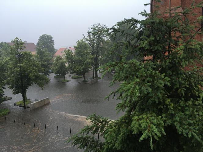 Ulice Poznania zamieniły się w rwącą rzękę! "Apokalipsa na ulicach miasta"