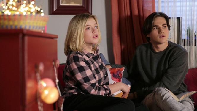 M jak miłość, odc. 1521.  Basia (Gabriela Raczyńska), Jasiek (Stanisław Dusza)