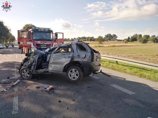 Tragiczny wypadek drogowy w miejscowości Łukówiec