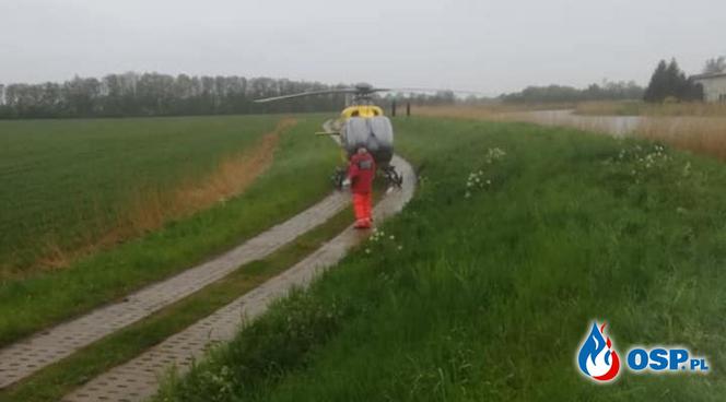 Wypadek na trasie Rajdu Żuławskiego