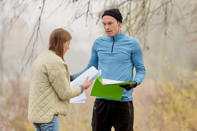 Na Wspólnej odc. 3759: Mariusz Czerski (Mariusz Zaniewski), Ola (Marta Wierzbicka)