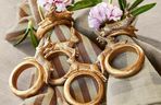 Dekoracyjne obrączki na serwetki - Loberon