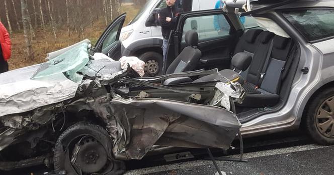 Wypadek na drodze wojewódzkiej nr 201