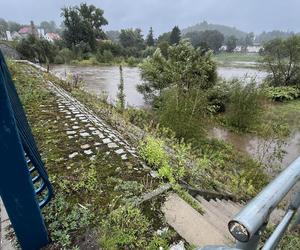  Jelenia Góra. Zalana dzielnica Maciejowa