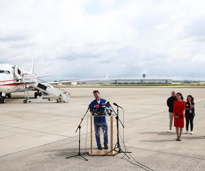 Powitanie Sławosza Uznańskiego-WIśniewskiego w Kolonii