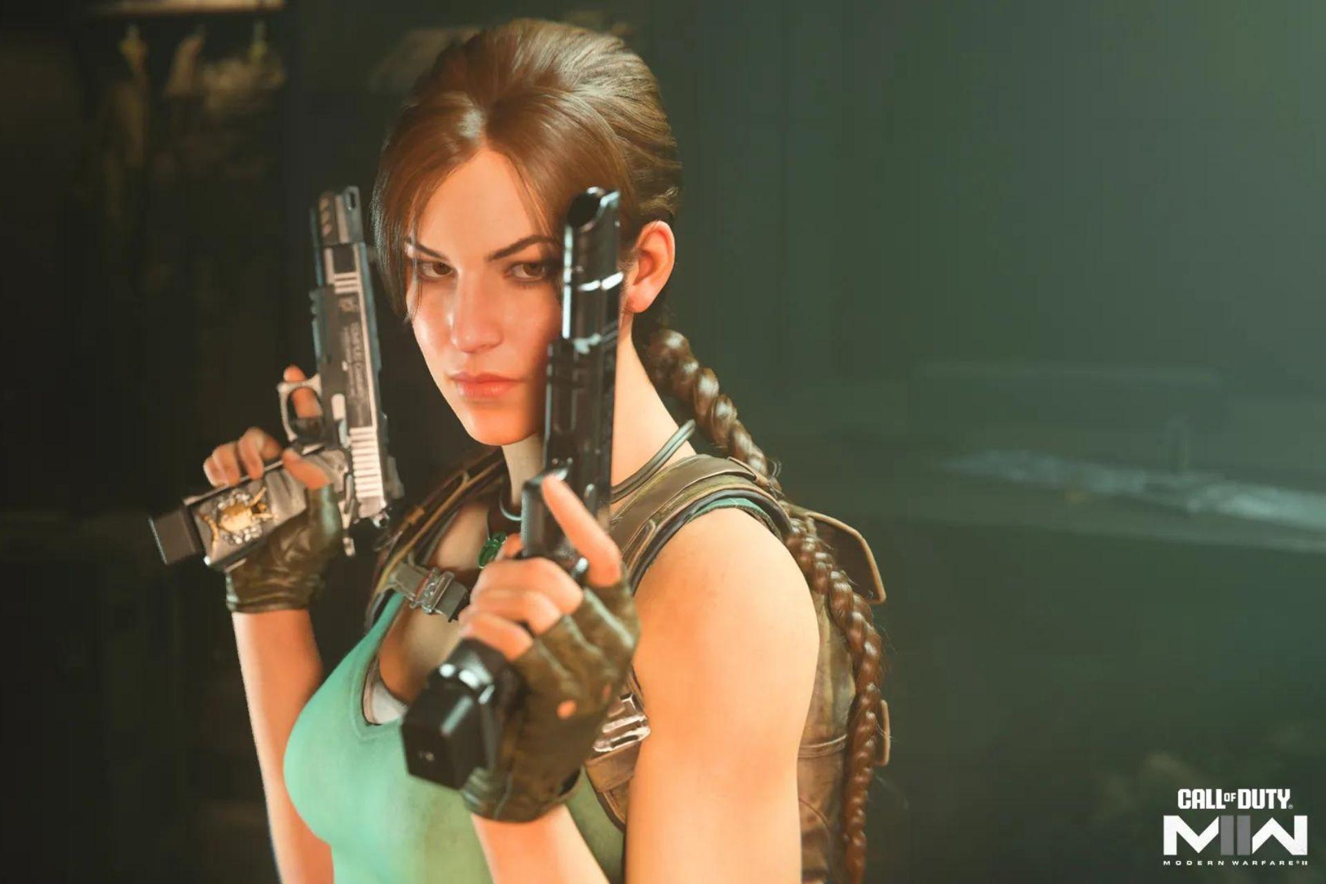 Call of Duty: Skórki do gry. W grze CoD pojawi się Lara Croft!