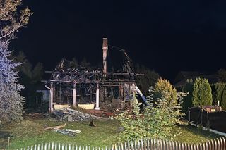 Tragiczny pożar w Mirczu. W zgliszczach domu znaleziono ciało kobiety