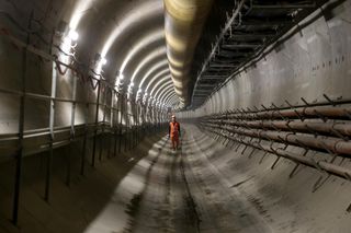 Budowa tunelu linii M2 w 2018 roku