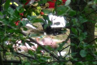 Zginął pod traktorem w centrum Warszawy. Pojazd spadł ze skarpy i przygniótł mężczyznę