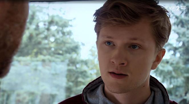 M jak miłość, odicnek 1454: Łukasz (Jakub Józefowicz)