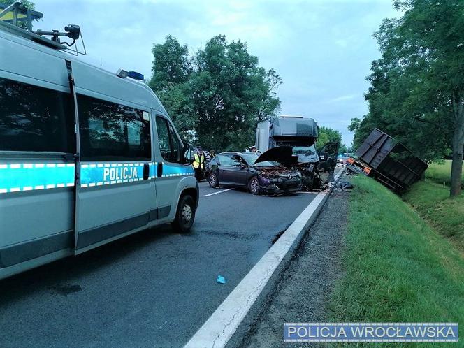 Tragiczny wypadek w Magnicach pod Wrocławiem