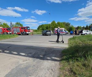 Stargard: 12 poszkodowanych po zderzeniu autobusu z samochodami. WIDEO z monitoringu